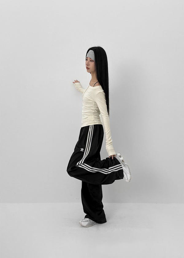 [MADE] Keshire Button Long Sleeve T-shirt