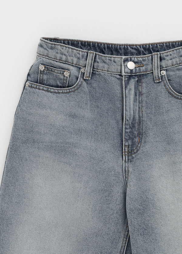 Koea Washed Wide Denim Pants