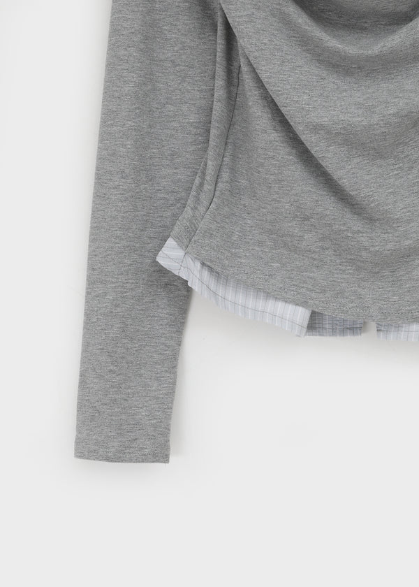 Shandle Drape Layered Shirt