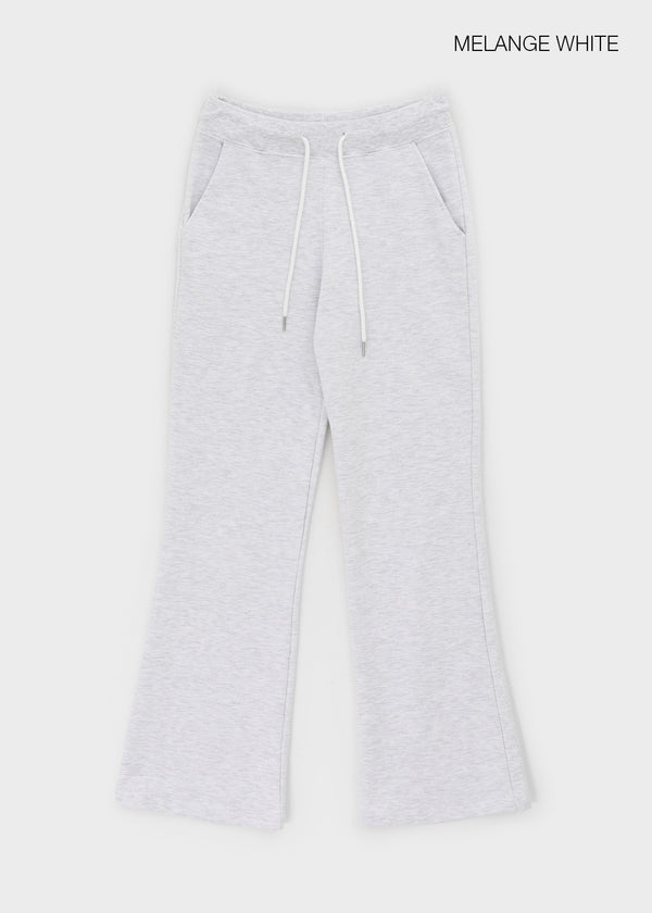 [B-BASIC] Light Sweat Bootcut Banding Pants