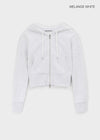 [B-BASIC] Light Sweat Slim Hooded Zip-Up