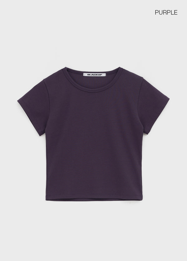 [B-BASIC] Tension Standard Round Neck Baby Short Sleeve T-shirt (2SIZE)