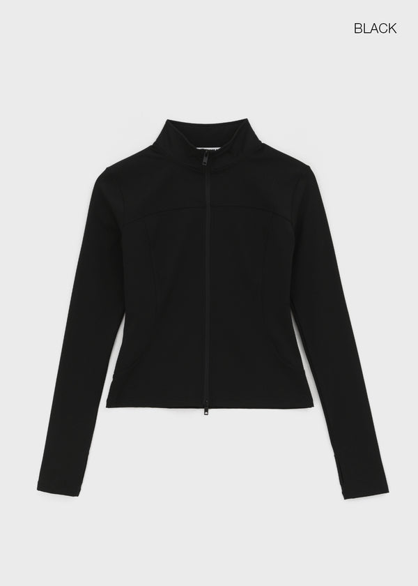 [B-BASIC] Athleisure High-Neck Zip-Up (UPF 50+) (2SIZE)