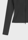 [B-BASIC] Athleisure High-Neck Zip-Up (UPF 50+) (2SIZE)