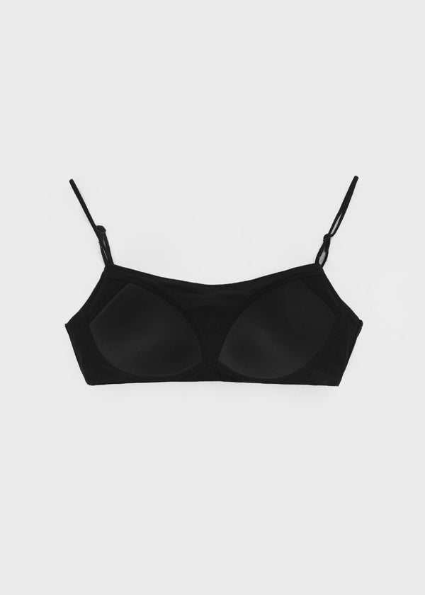 [B-BASIC] Soft Tube Top Bralette (Built-in Cap)
