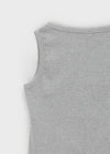 [B-BASIC] Tension Standard Back-Seam U-Neck Sleeveless Top (2 SIZE)