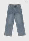 [B-DENIM] LOW VINTAGE STRAIGHT JEANS 052