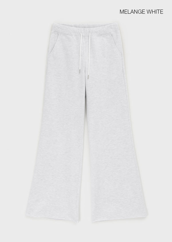 [B-BASIC] Mid-sweat Cutting Bootcut Pants