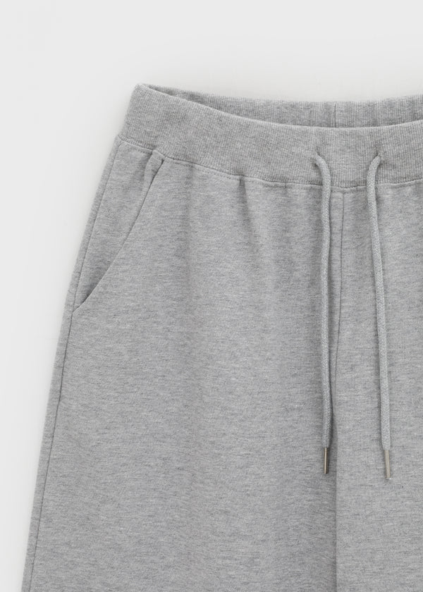 [B-BASIC] Mid-Sweat Cut-Out Wide Pants