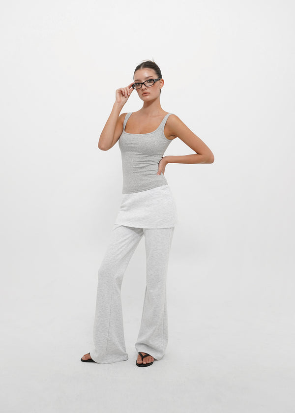 [B-BASIC] AirSweat Bootcut Skirt-Pants (2SIZE)