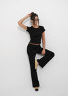 [B-BASIC] AirSweat Bootcut Skirt-Pants (2SIZE)