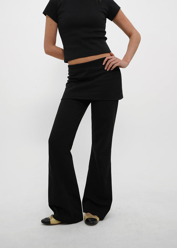 [B-BASIC] AirSweat Bootcut Skirt-Pants (2SIZE)