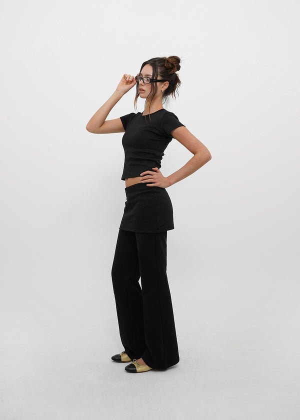 [B-BASIC] AirSweat Bootcut Skirt-Pants (2SIZE)