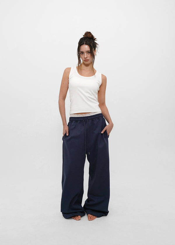 [B-BASIC] Mid-Sweat Folding Two-Way Pants
