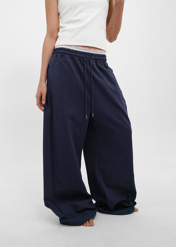 [B-BASIC] Mid-Sweat Folding Two-Way Pants
