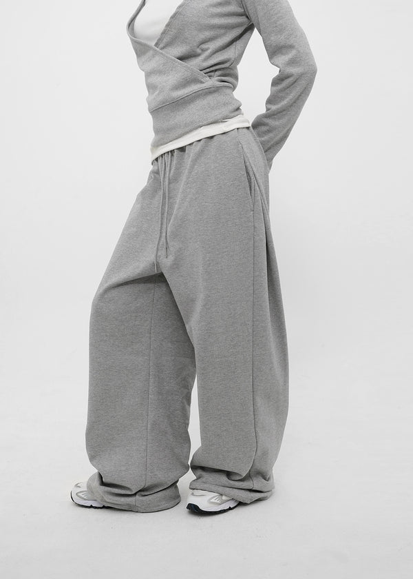 [B-BASIC] Mid-Sweat Folding Two-Way Pants