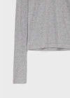 Fredit Tencel Layered Long Sleeve T-shirt