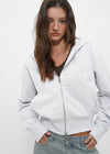 [B-BASIC] Mid-sweat Hooded Zip-up
