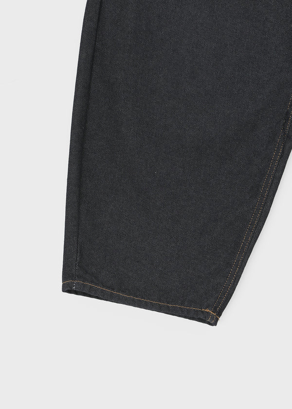 Deringt Non-fade Raw Balloon Denim Pants