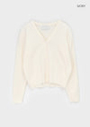 Moneta V-neck Knit Cardigan