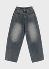 Laet Washed Wide Denim Pants