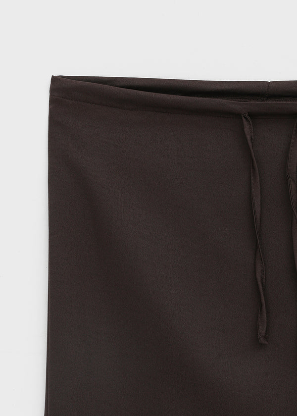 Etro Lace Satin Midi Skirt