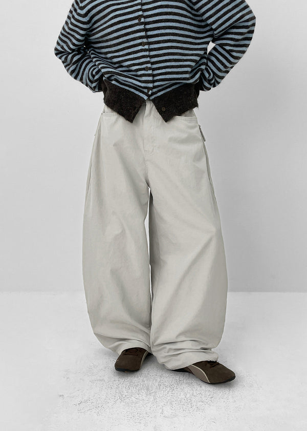 Steelo Stud Balloon Wide Pants