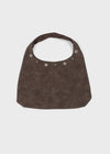 Terryte Eyelet Leather Shoulder Bag