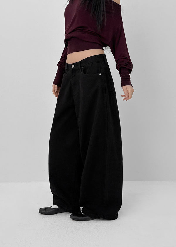 [MADE] Sold Low-waist Balloon Cotton Pants