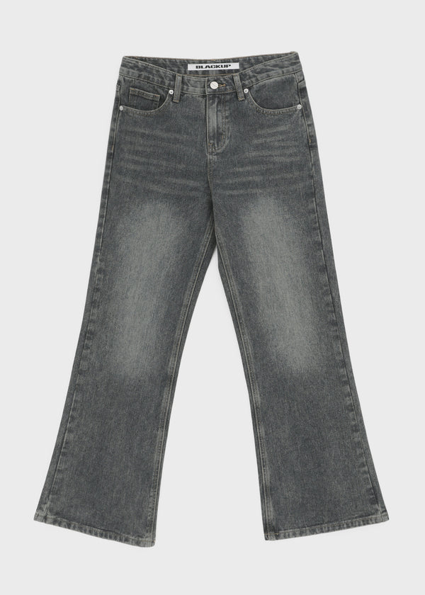 [MADE] Niche Washed Bootcut Denim Pants