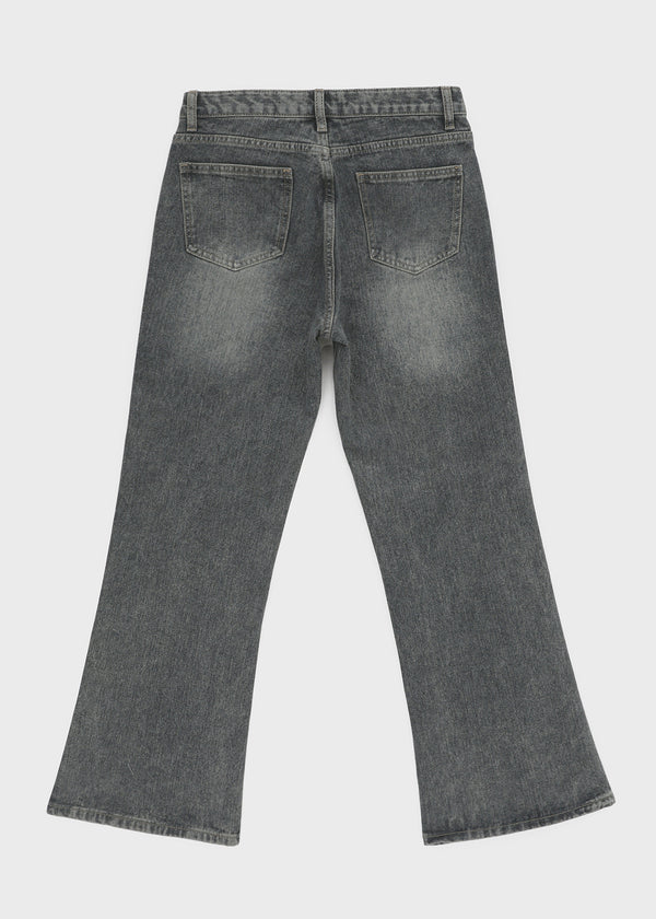 [MADE] Niche Washed Bootcut Denim Pants