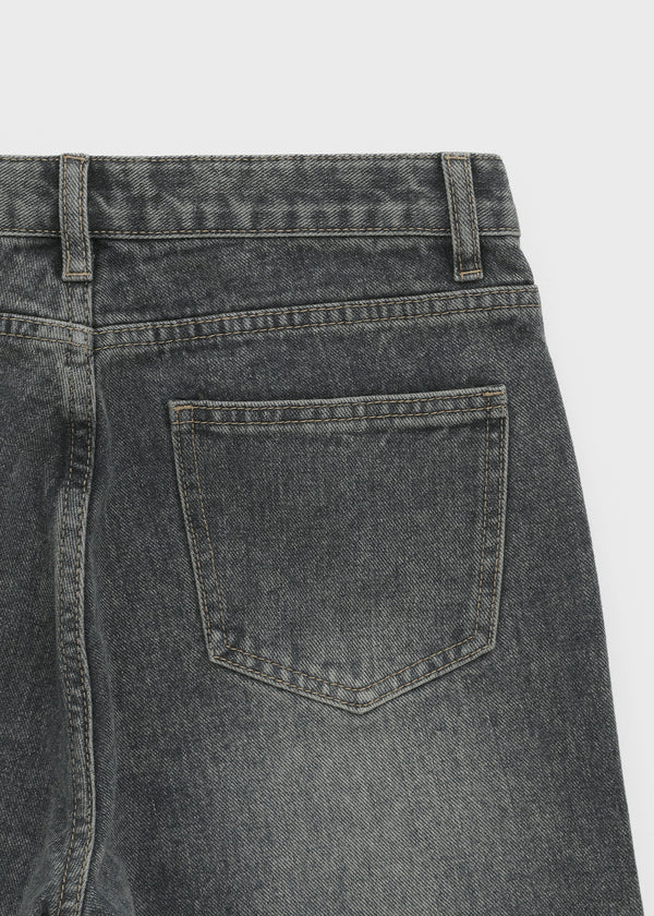 [MADE] Niche Washed Bootcut Denim Pants