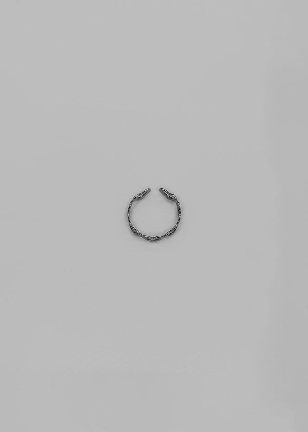 Goodfel Silver Heart Open Ring