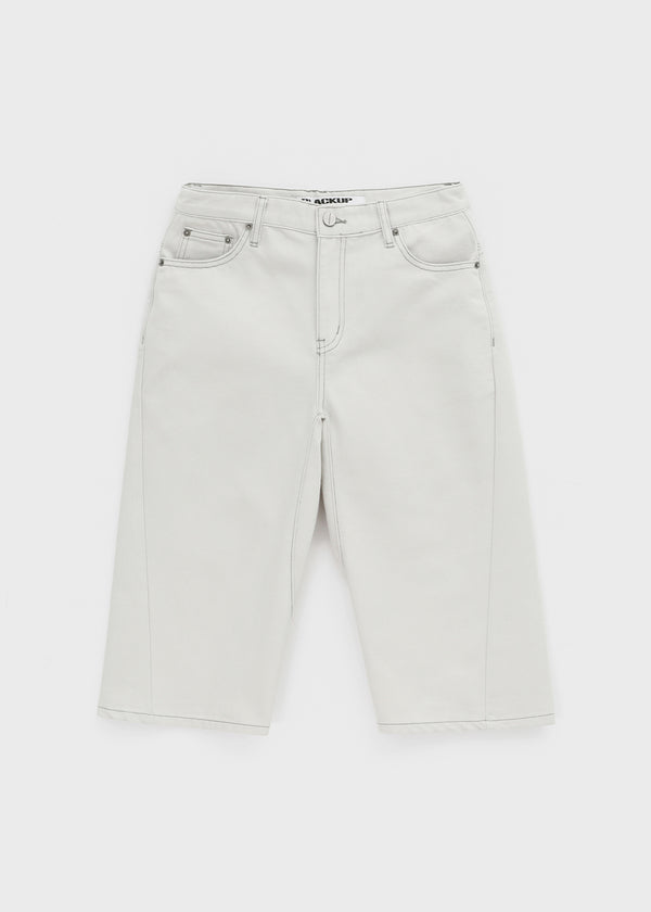 [MADE] Bromy Back-Strap Bermuda Denim Pants