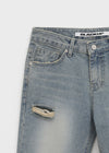 [MADE] Del Luna Damage Bootcut Denim Pants