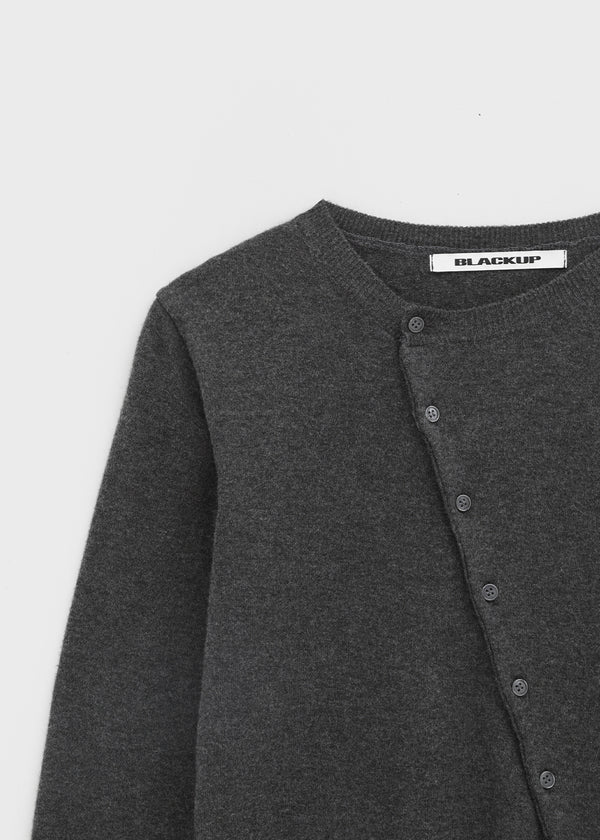 [MADE] Pochiming Diagonal Knit Cardigan