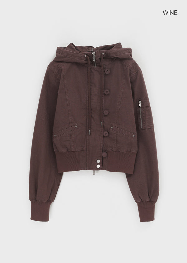 [MADE] Zenzu Cotton Washed Hood Jumper