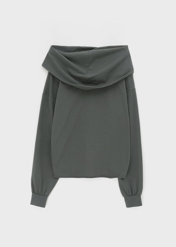 [MADE] Rookie D Off-shoulder Printed Long Sleeve T-shirt