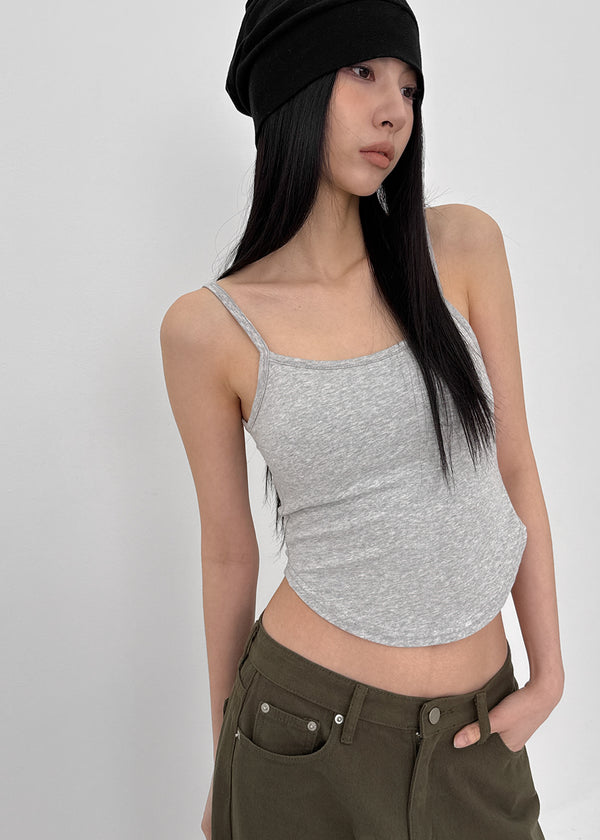 Seeding Basic Rounding Sleeveless (Built-in Cap)