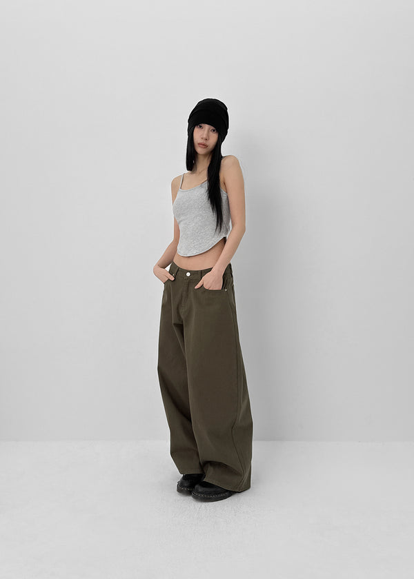 Seeding Basic Rounding Sleeveless (Built-in Cap)