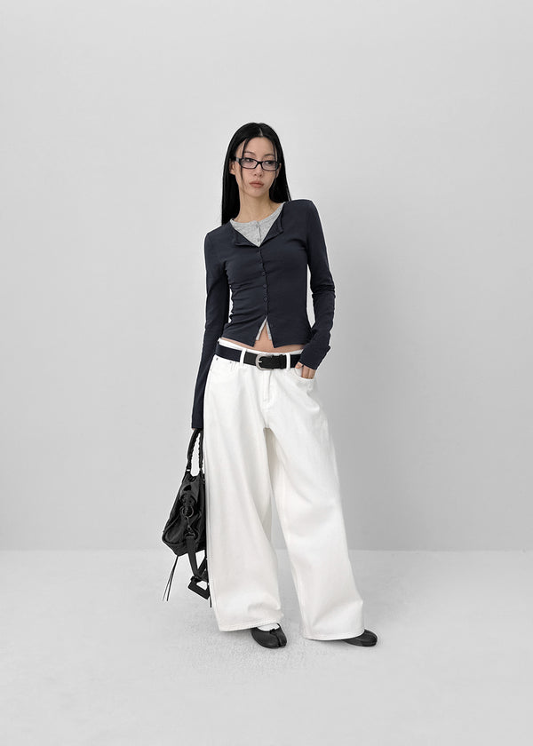 [MADE] Sold Low-waist Balloon Cotton Pants