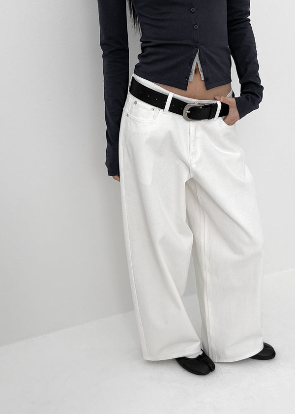 [MADE] Sold Low-waist Balloon Cotton Pants