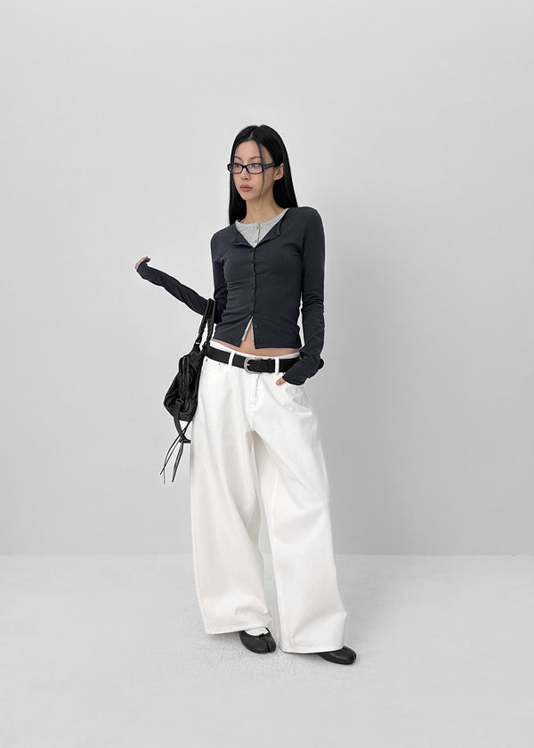 [MADE] Sold Low-waist Balloon Cotton Pants
