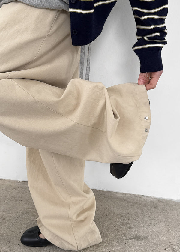 [MADE] Flandy Snap Cotton Banded Pants