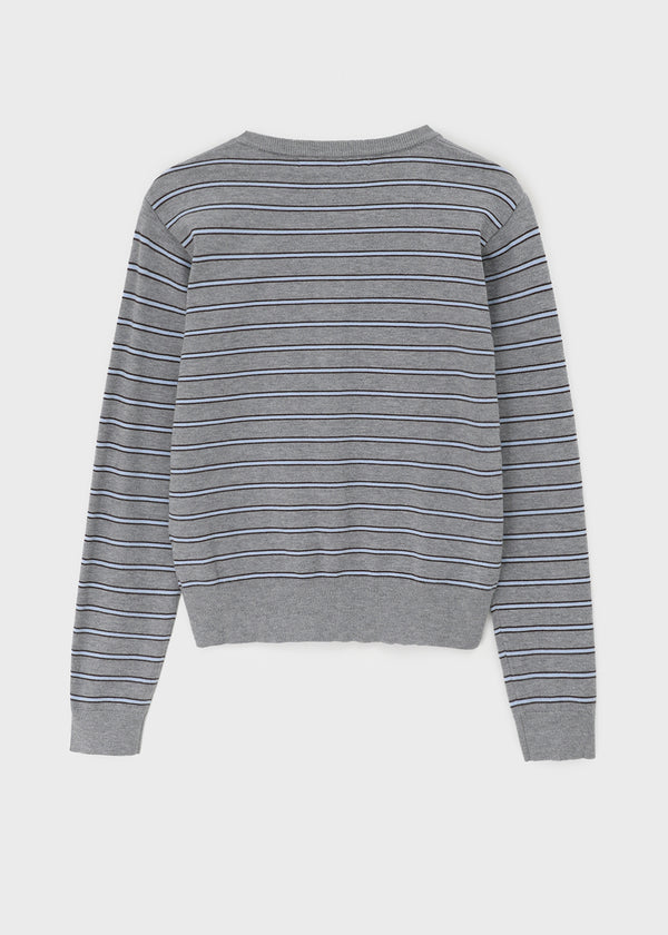 [MADE] Phoneradi Striped Knit Cardigan