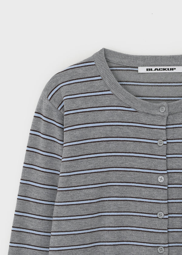 [MADE] Phoneradi Striped Knit Cardigan