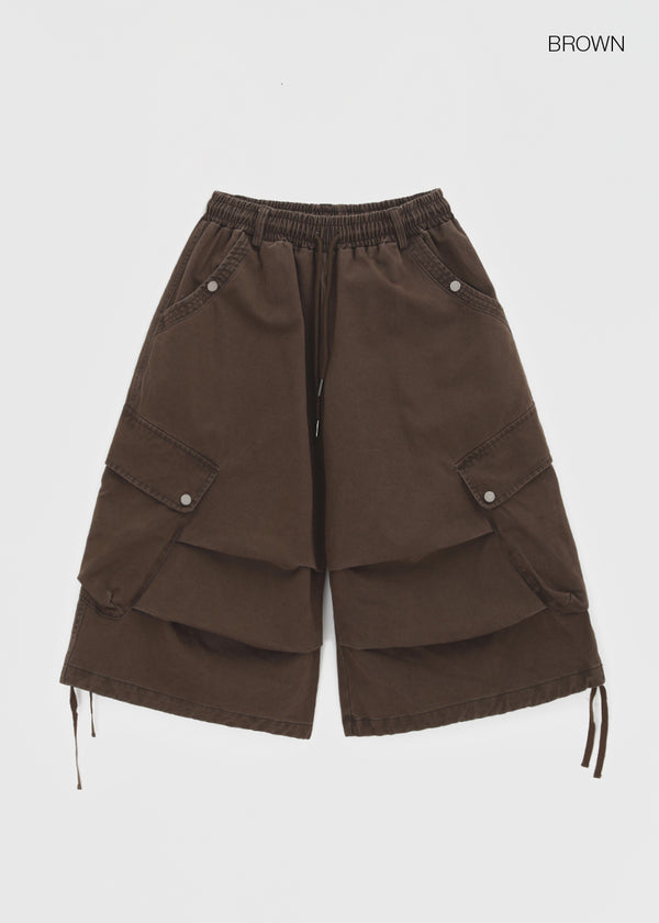 [MADE] Kantu Cotton Cargo Bermuda Pants