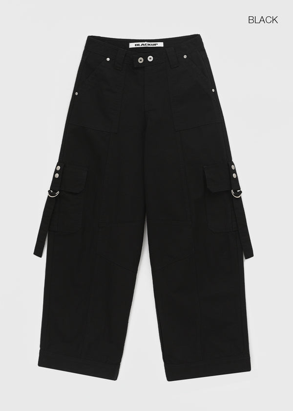 [MADE] Denku Cargo Wide Cotton Pants