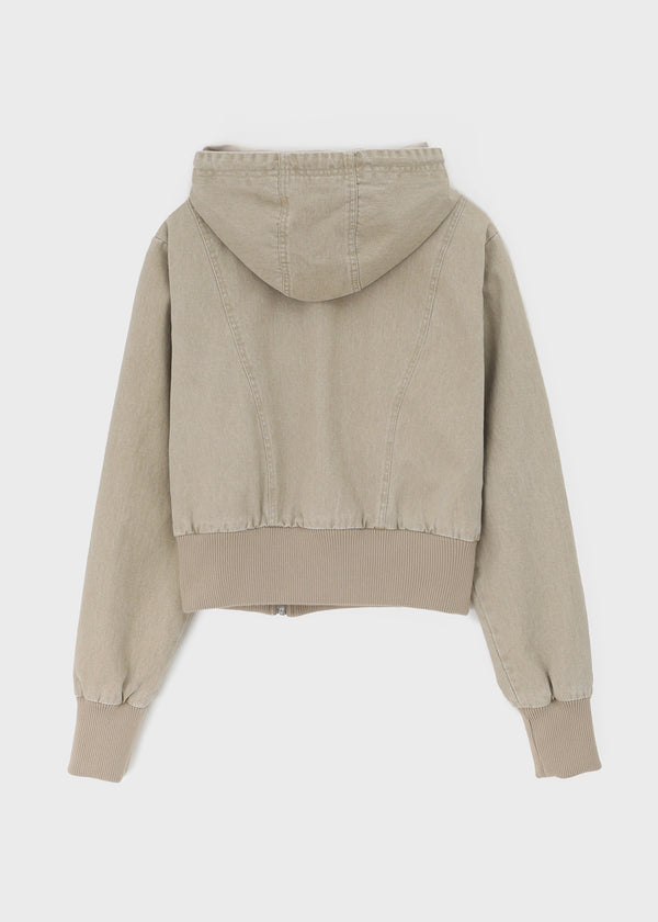 [MADE] Kipiko Cotton Unbalanced Hooded Jumper