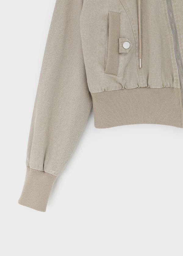 [MADE] Kipiko Cotton Unbalanced Hooded Jumper